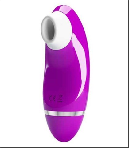 Klitoralni masažer, Silikonski, 12 funkcija, Ljubičasti