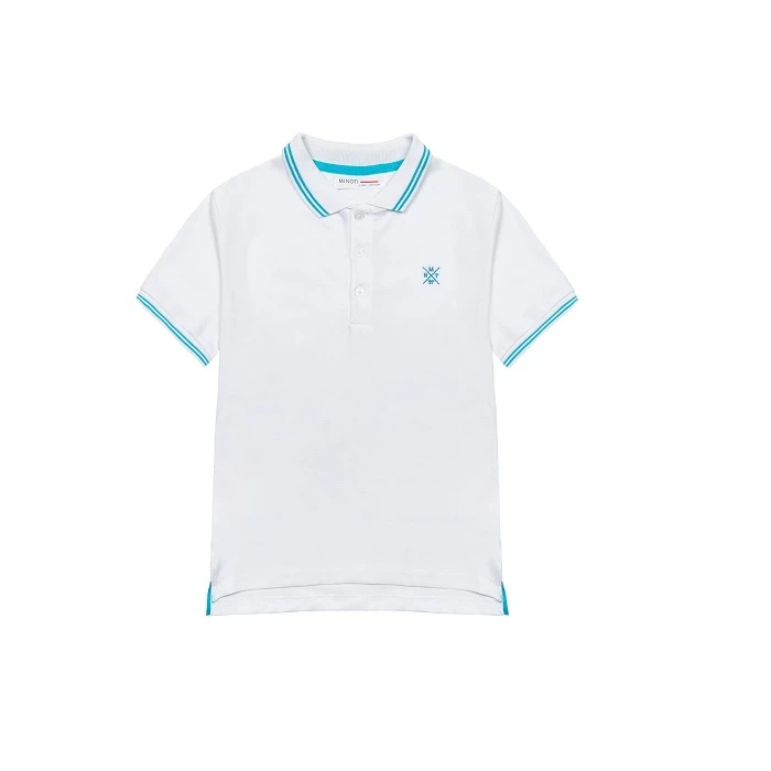 MINOTI Majica kratkih rukava za dečake 9POLO2, Bela