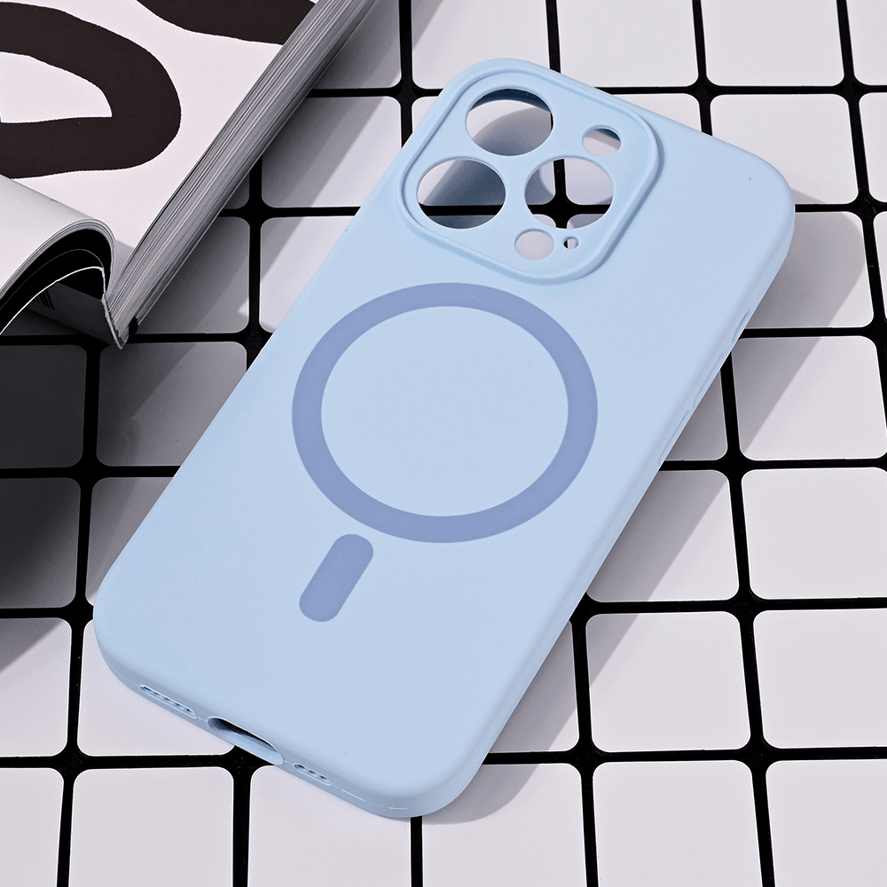 Maska Magsafe Pure color za iPhone 14 Pro 6.1 svetloplava