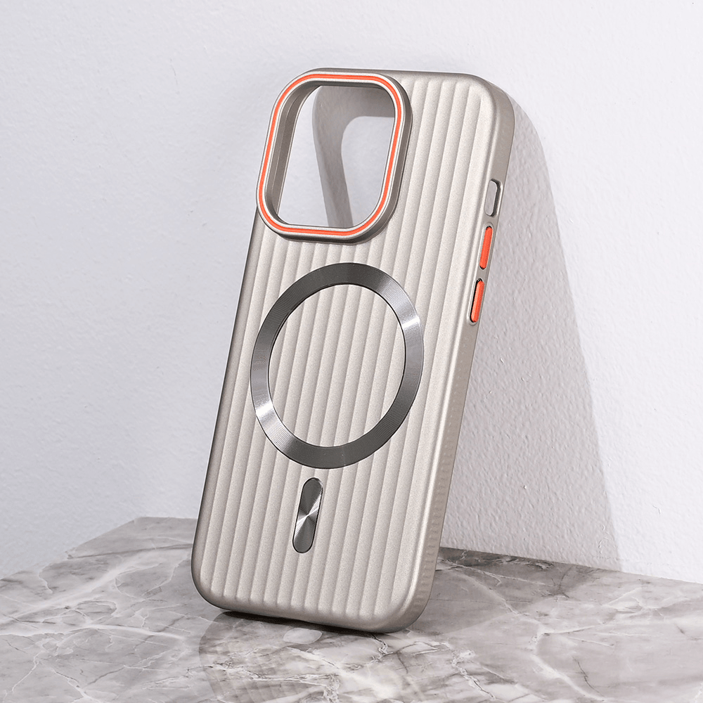 Maska Magsafe Stripe za iPhone 13 Pro 6.1 siva