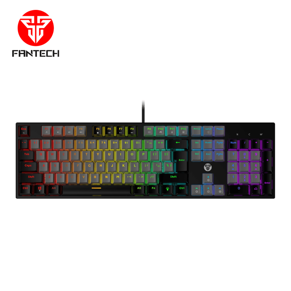 FANTECH Mehanička tastatura Gaming MK886 RGB Atom crna (Red switch)