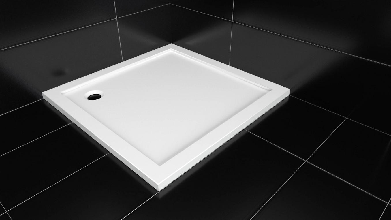 COPEN Tuš kadica Solilux 900 x 900 x 40 mm, Bez sifona