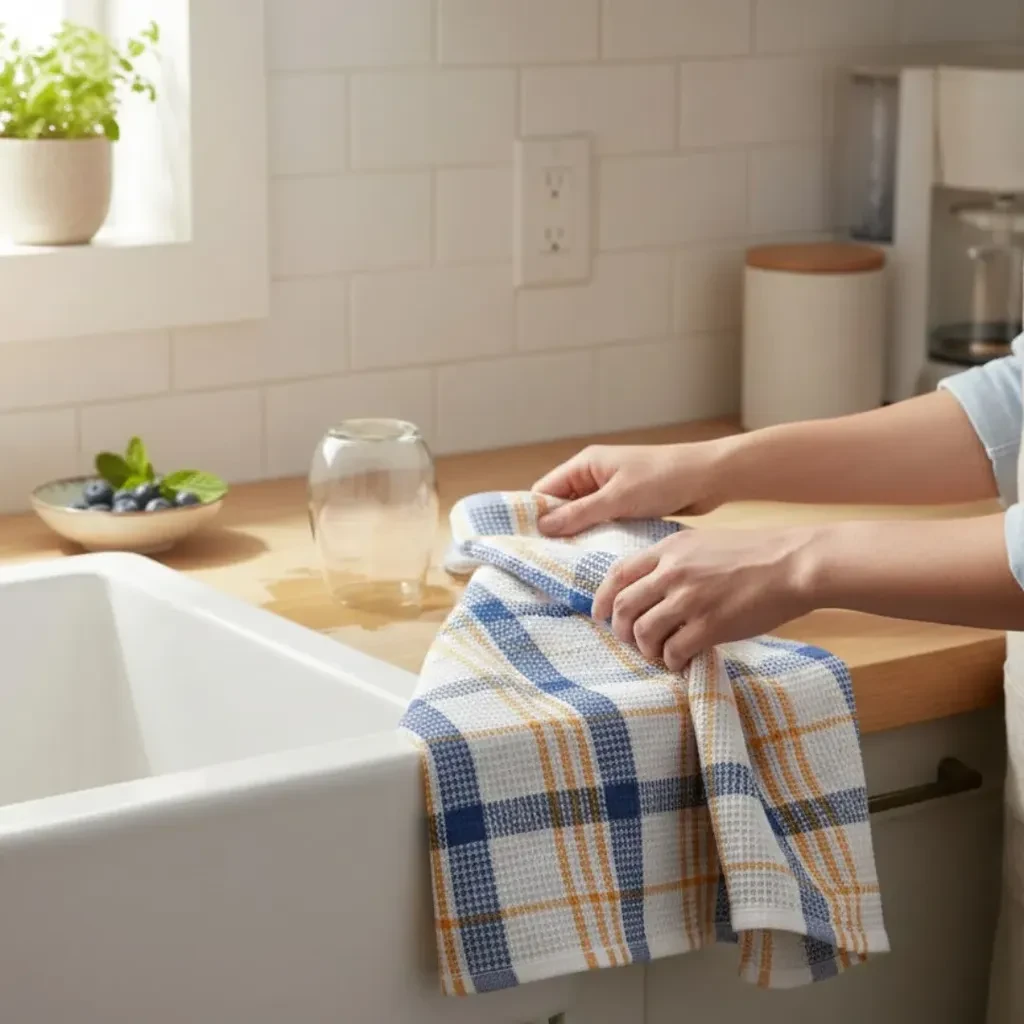 Viktorija Kuhinjska krpa FreshDry D4, Plava