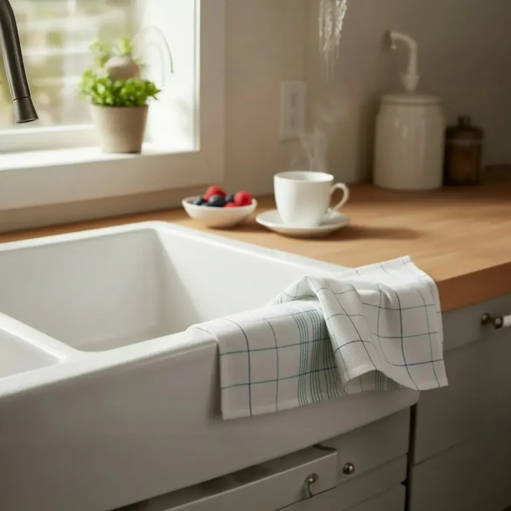 Viktorija Kuhinjska krpa FreshDry D8, Zelena