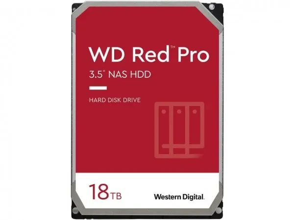 WD HDD SATA 18TB WD181KFGX  Pro, NAS 7200, RPM, 512MB