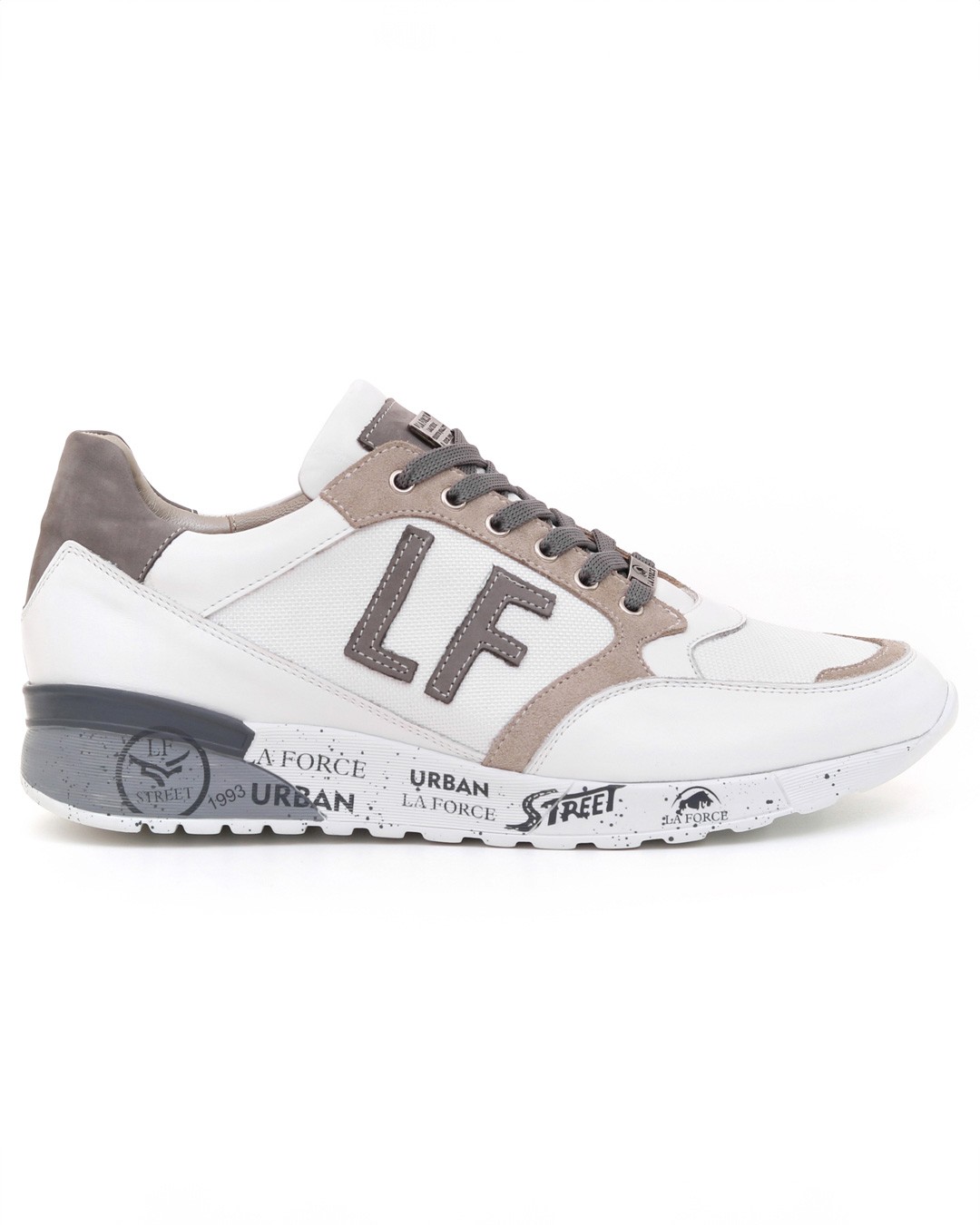 LA FORCA Muške kožne patike LFS2-832-G, Bele