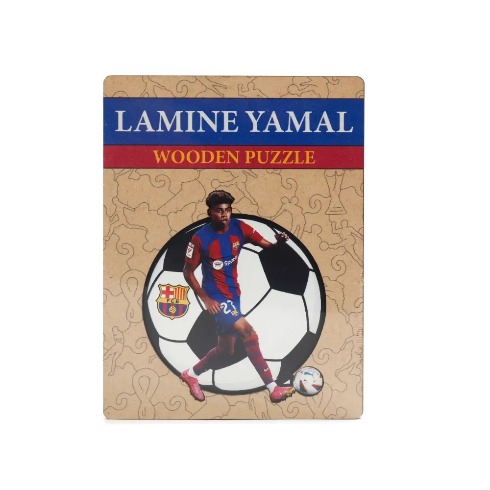 SHOPITO Drvene puzzle Lamine Yamal, 123 delova