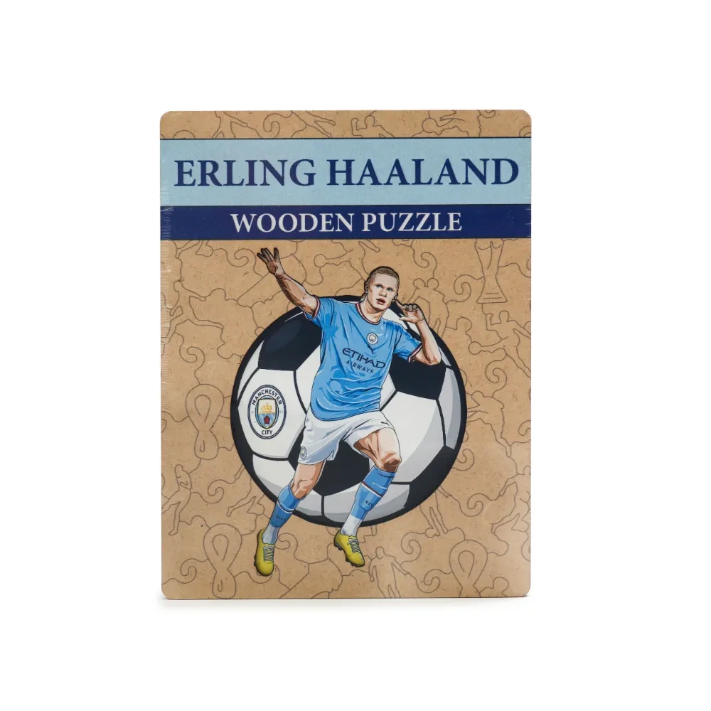 SHOPITO Drvene puzzle Erling Haaland, 135 delova