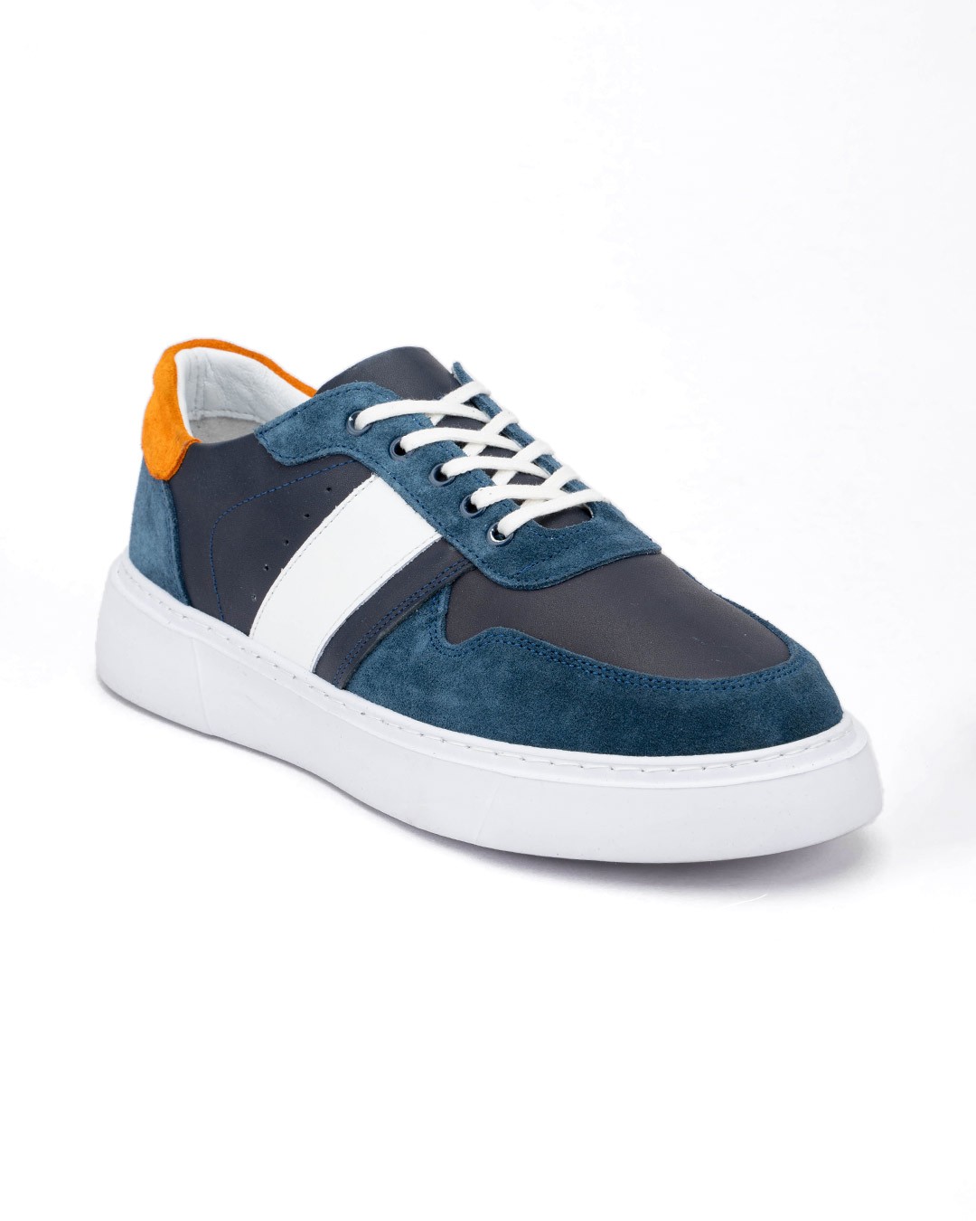 LA FORCA Muške kožne patike DC-87303, Teget-plava