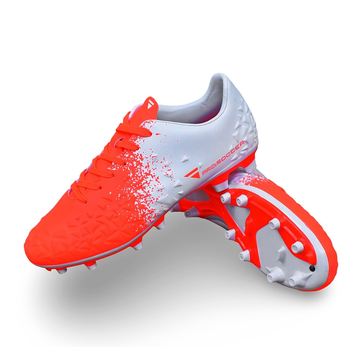 Kopačke za dečake Readys Argent SFC-SFJ FG, Narandžasto-bele