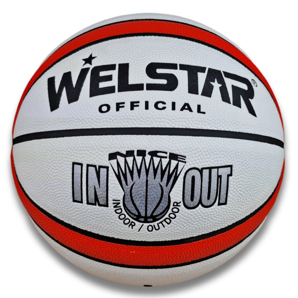 Welstar Lopta za košarku, Bela