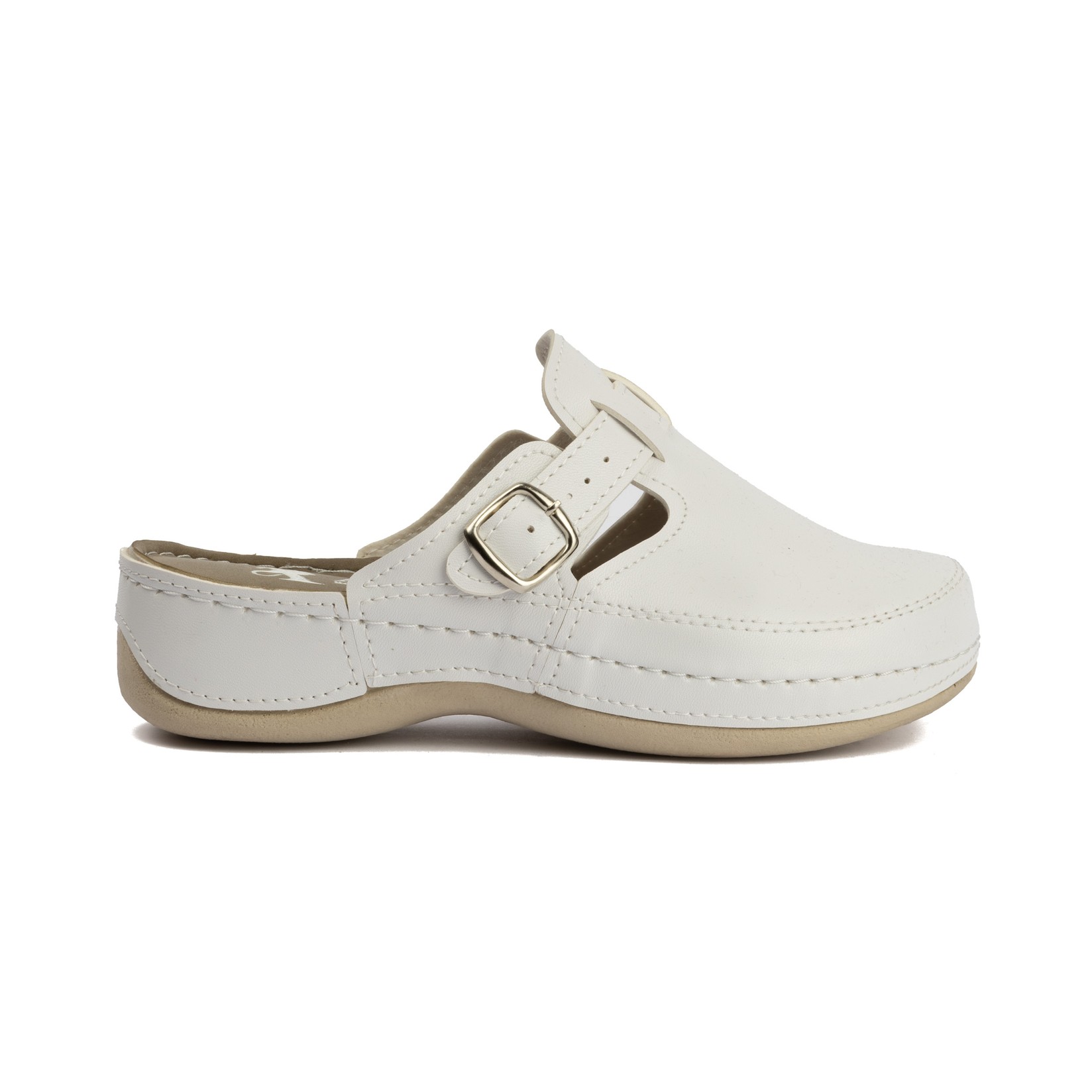 Anita Ženske klompe 182 Atina, Bele