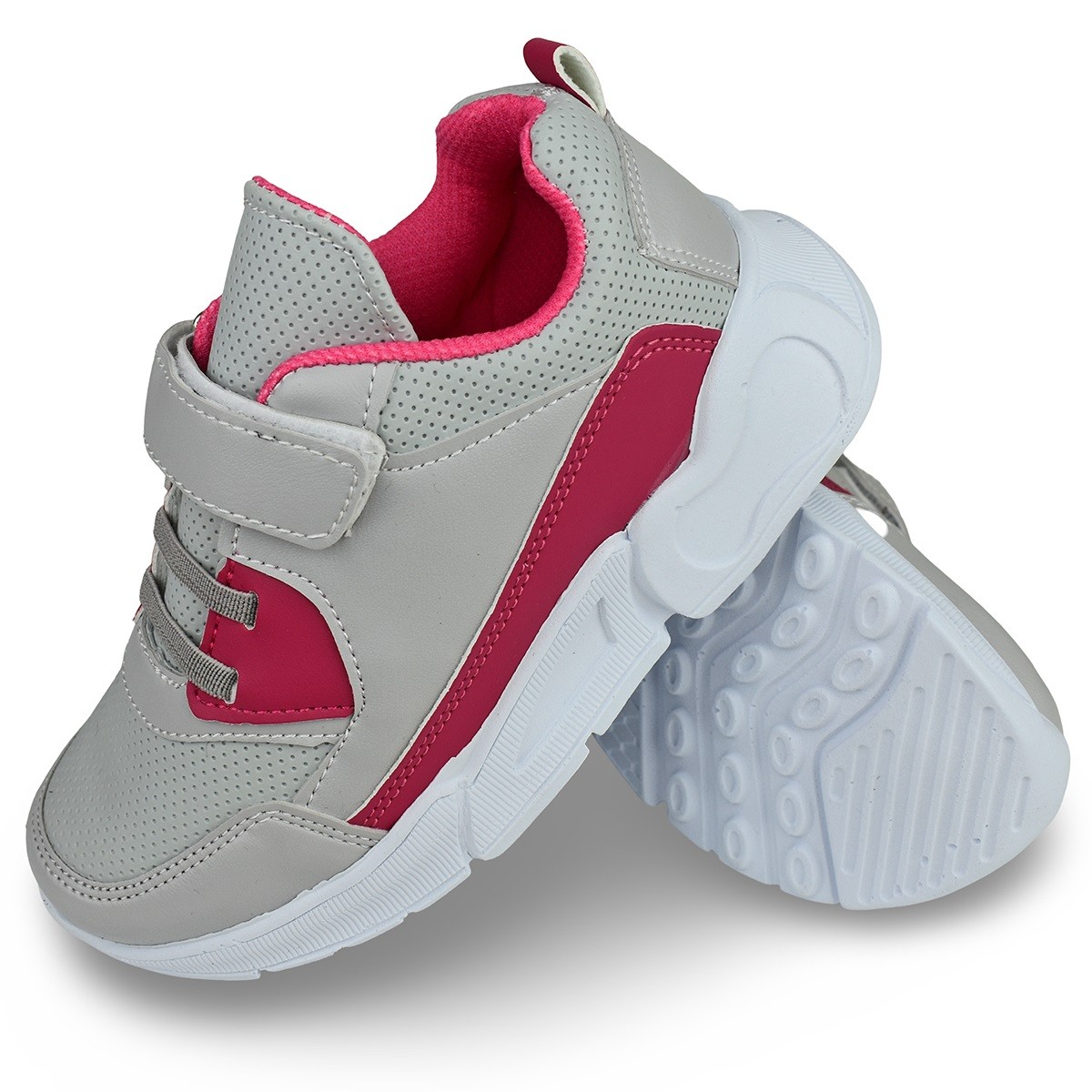Patike za bebe 679012, Sivo-roze