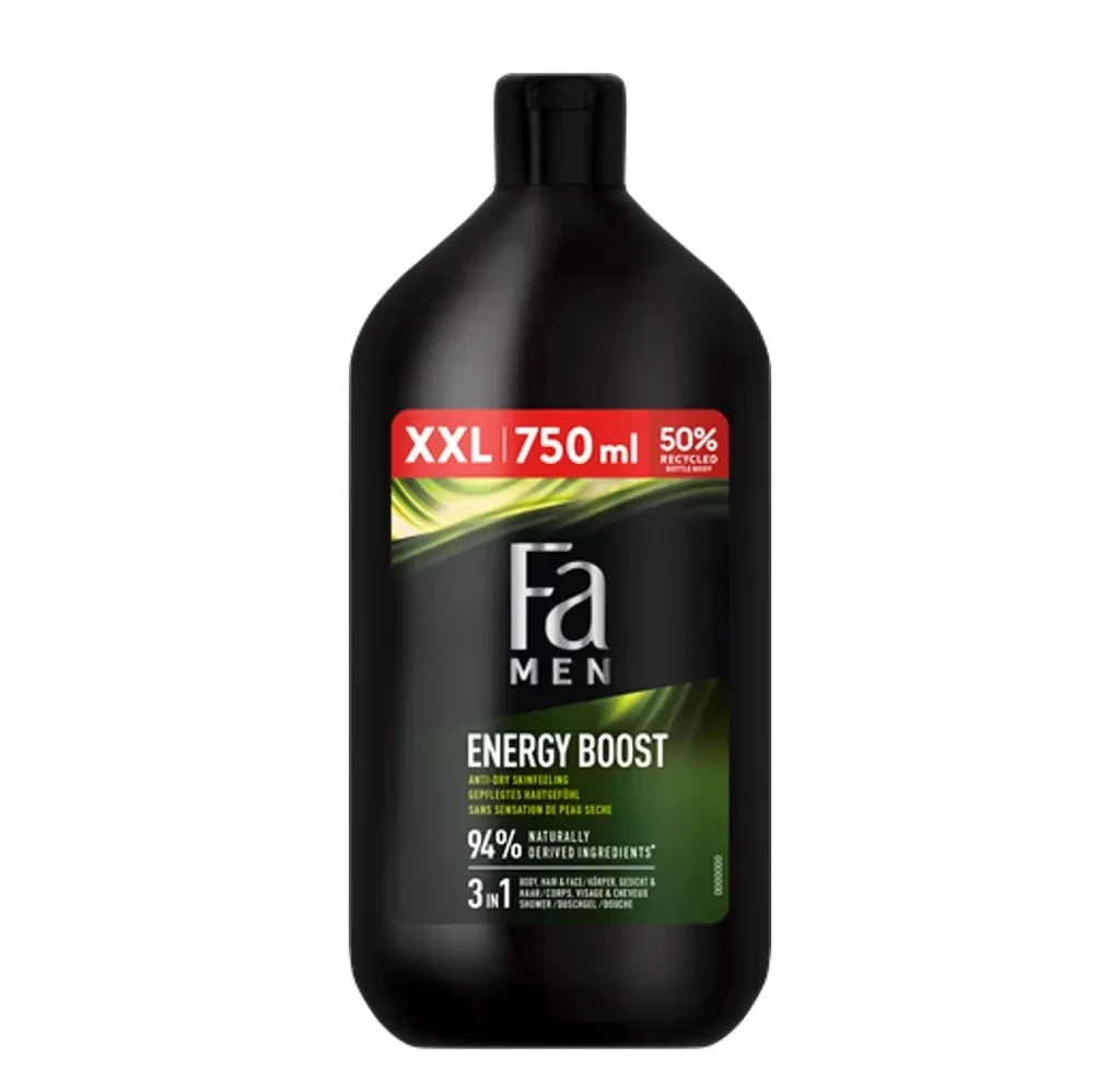 Fa Muški gel za tuširanje Energy Boost, 750 ml