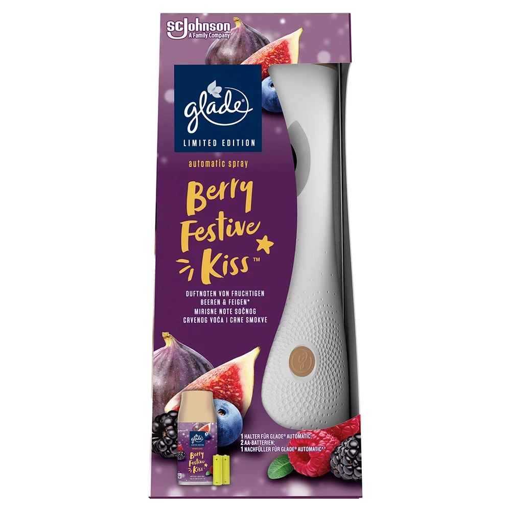 Glade Komplet osveživač FM Berry Festive Kiss, 269 ml