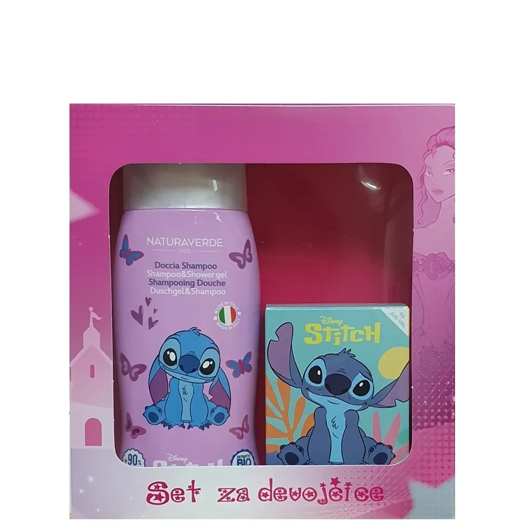 Stitch Set za devojčice Kupka 250 ml + Edt 30 ml
