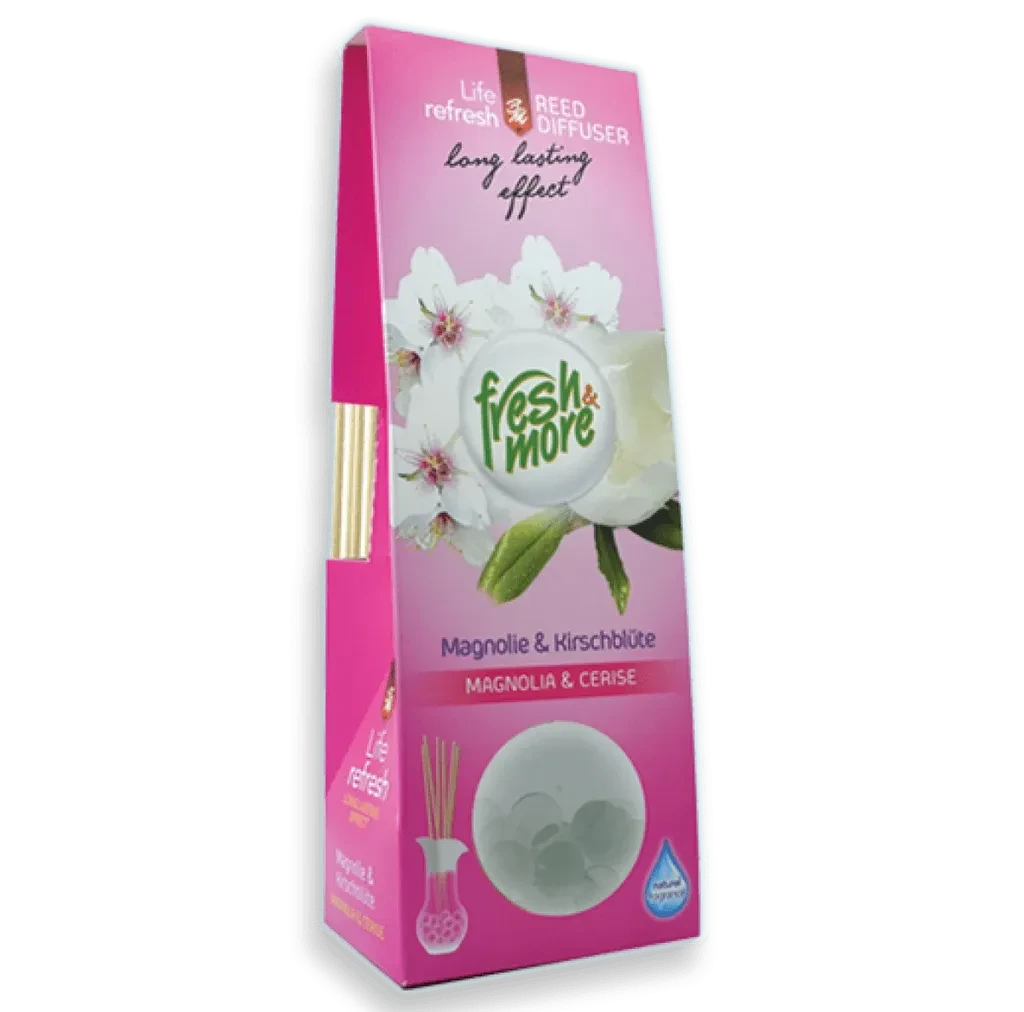 Fresh & More Mirišljavi štapići Magnolia, 35 ml