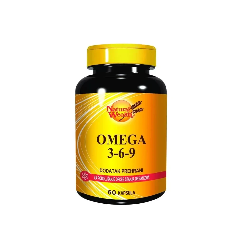 Natural Wealth Omega 3-6-9,  60 kapsula