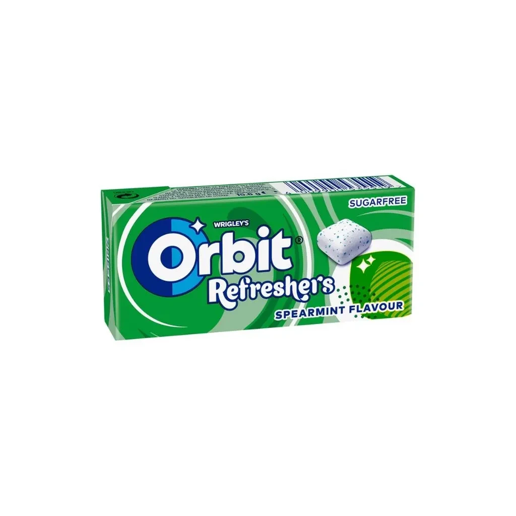 Orbit Žvake Refreshers Spearmint 15.6 g
