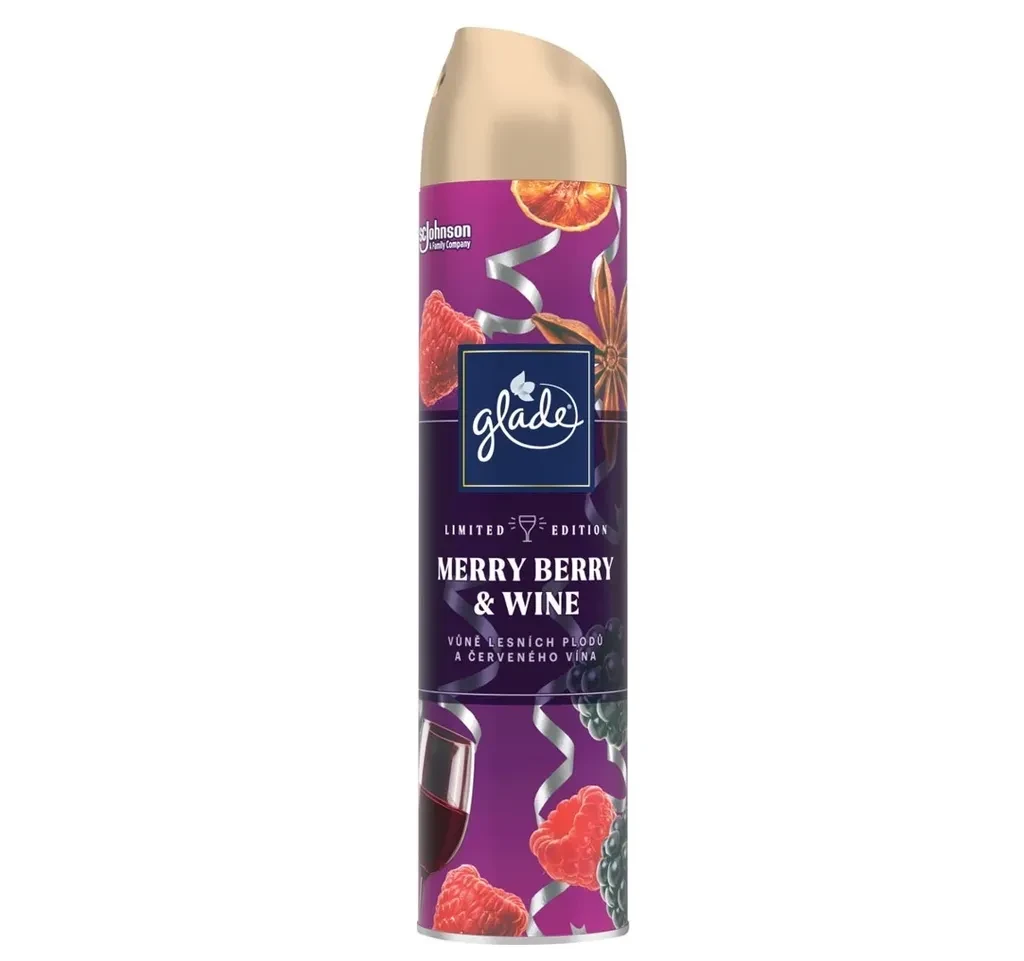 Glade Osveživač prostora u spreju Berry Wine, 300 ml