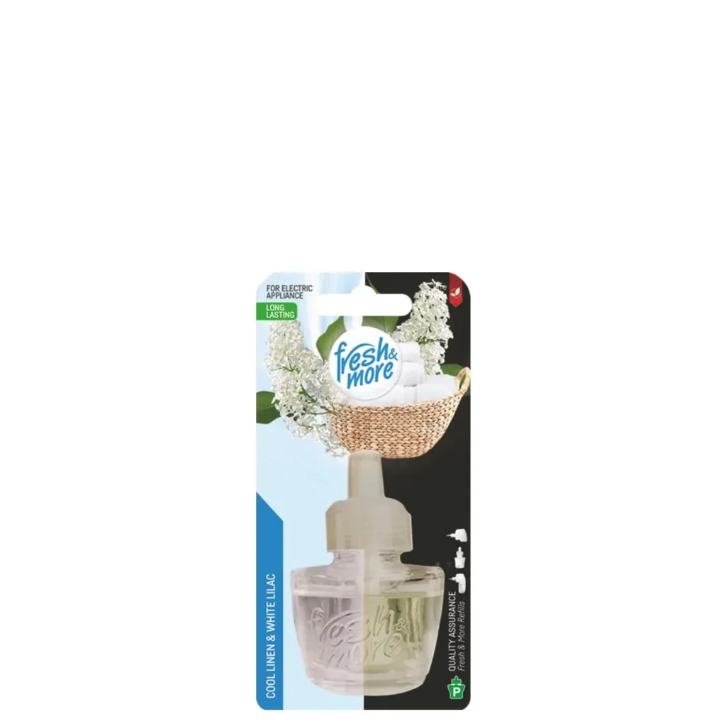 Fresh & More Dopuna za električni osveživač prostora, Cool Linen, 19 ml