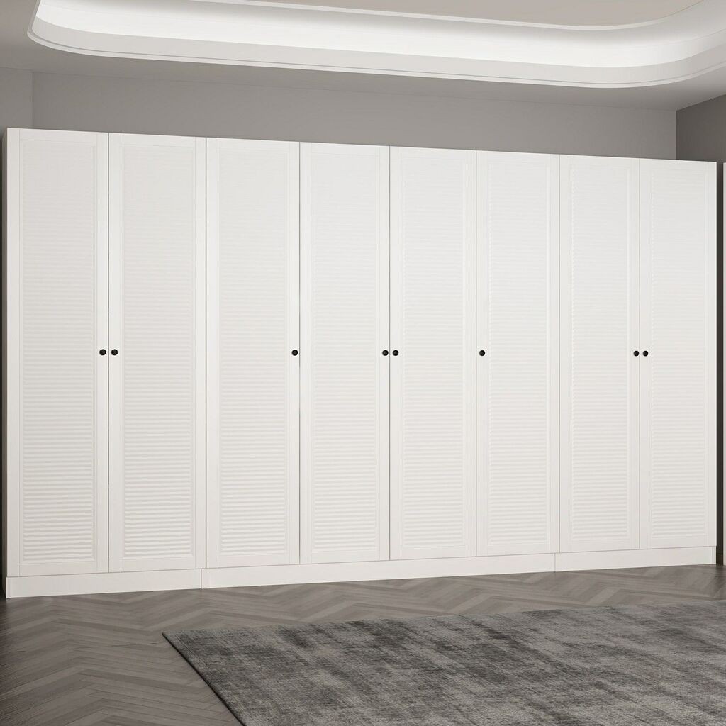 Hanah Home Ormar za hodnik Noah 8465, 360x210x35 cm, Beli