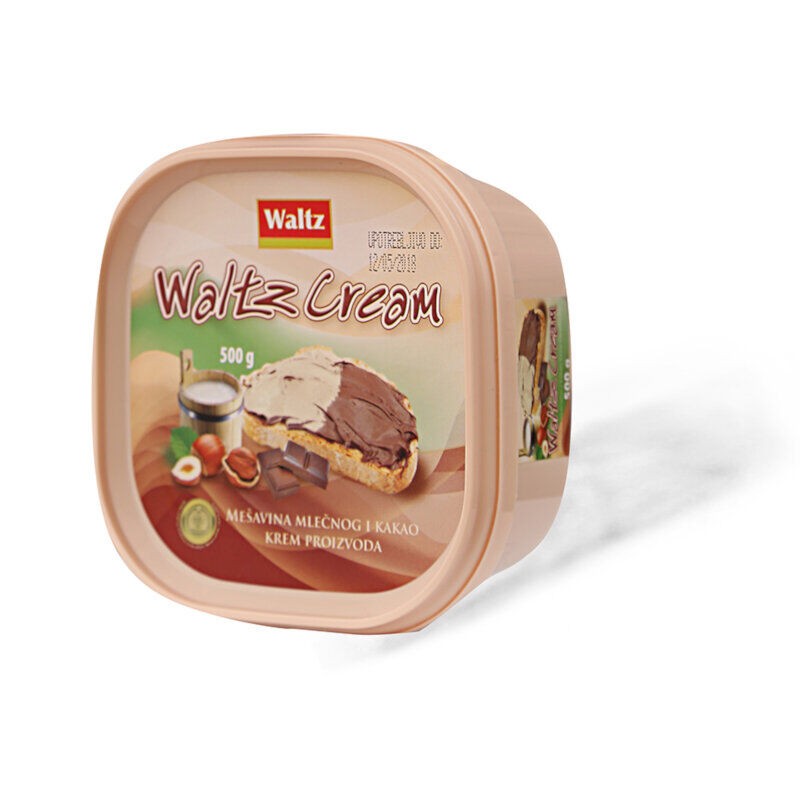 Waltz Mlečni i kakao krem, 500g