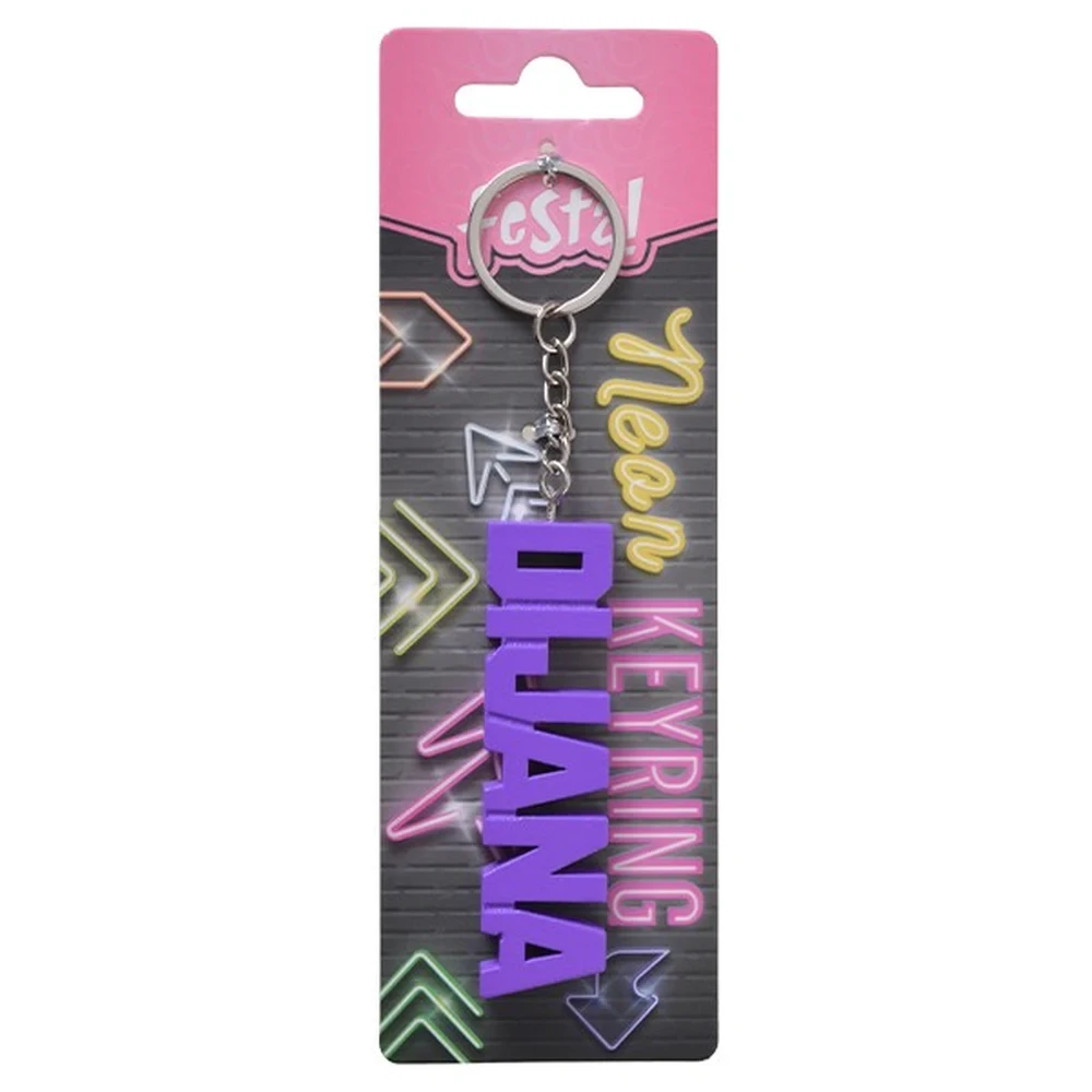 Festa Privezak za ključeve Dijana, Neonski, Ljubičasti