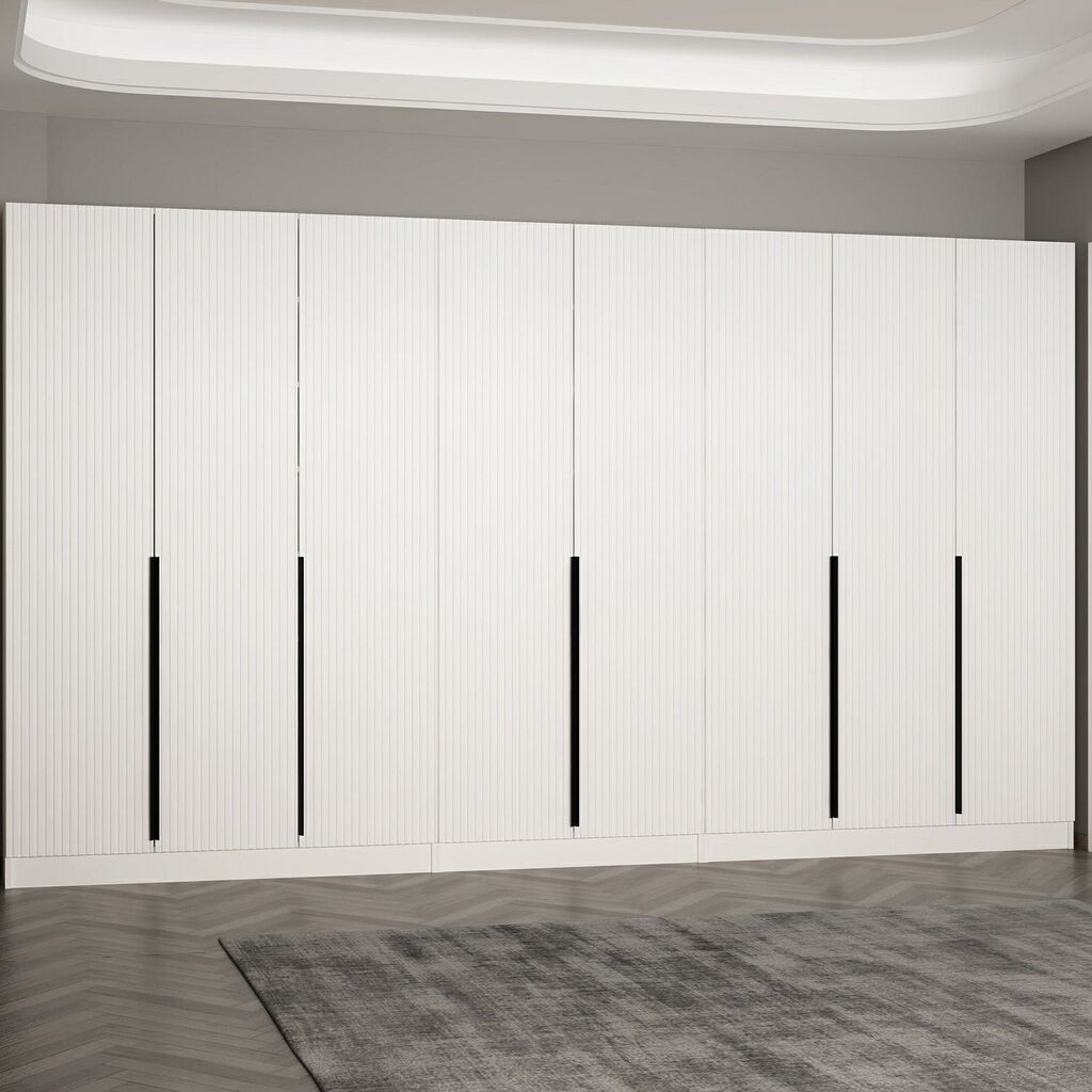 Hanah Home Ormar za hodnik Noah 8262, 360x210x35 cm, Beli