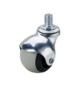 Poljobit Točak loptasti TPR na vijku, 40 mm