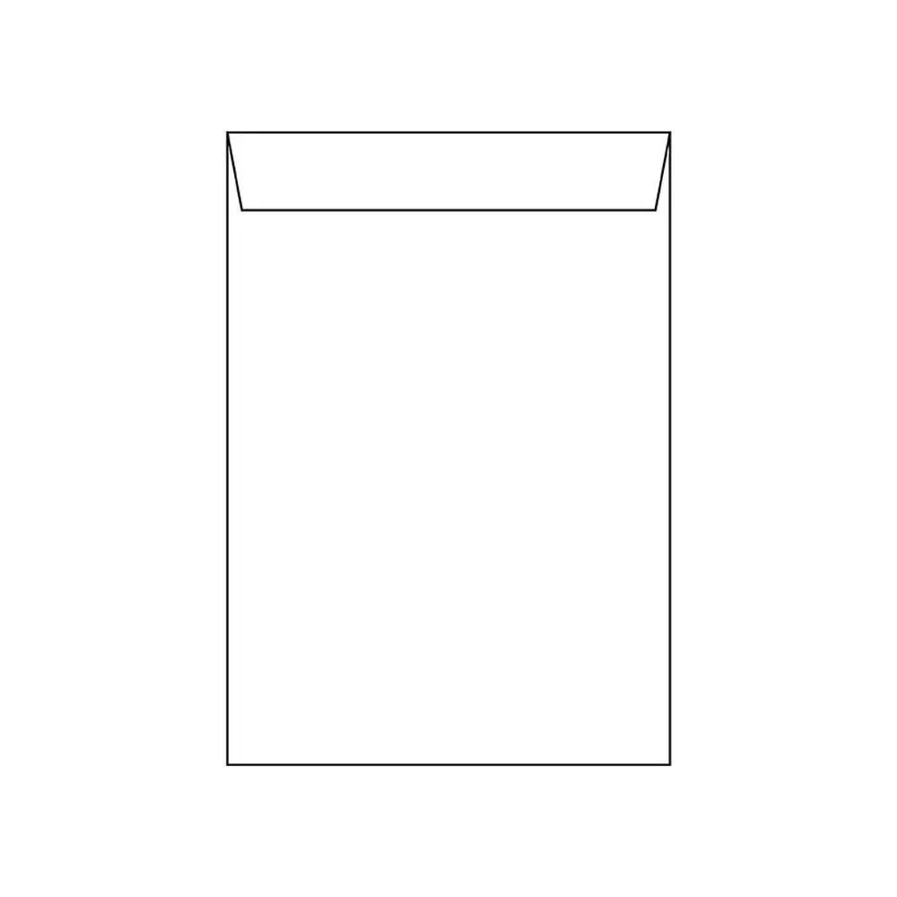 Biro Time Samolepljive koverte Brief, 250x353mm, 25 komada, Bele