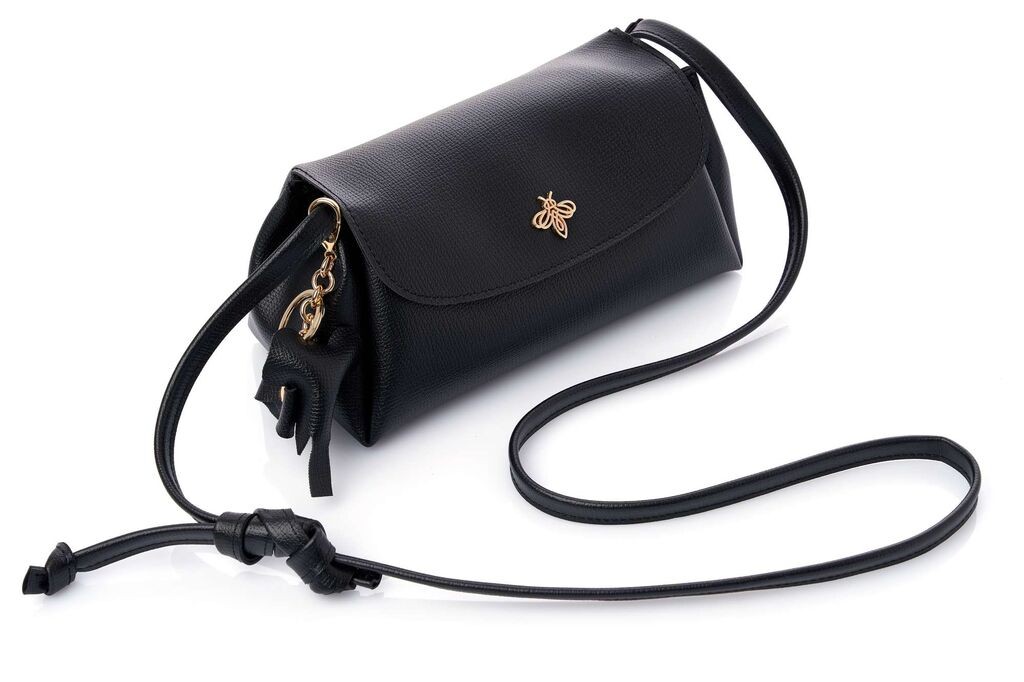 Lucky Bees Ženska torba Ava, Crna