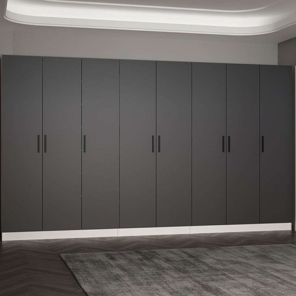 Hanah Home Ormar Noah-8218, 360x210x35 cm, Antracit