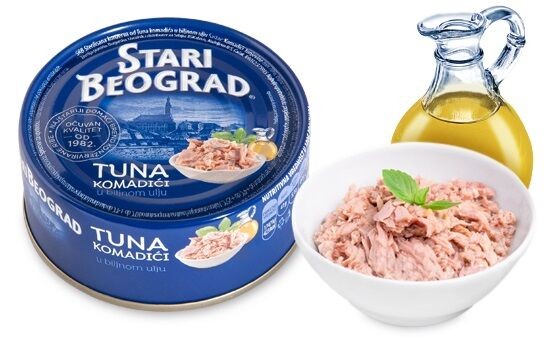 Stari Beograd Tunjevina komadici, 150g