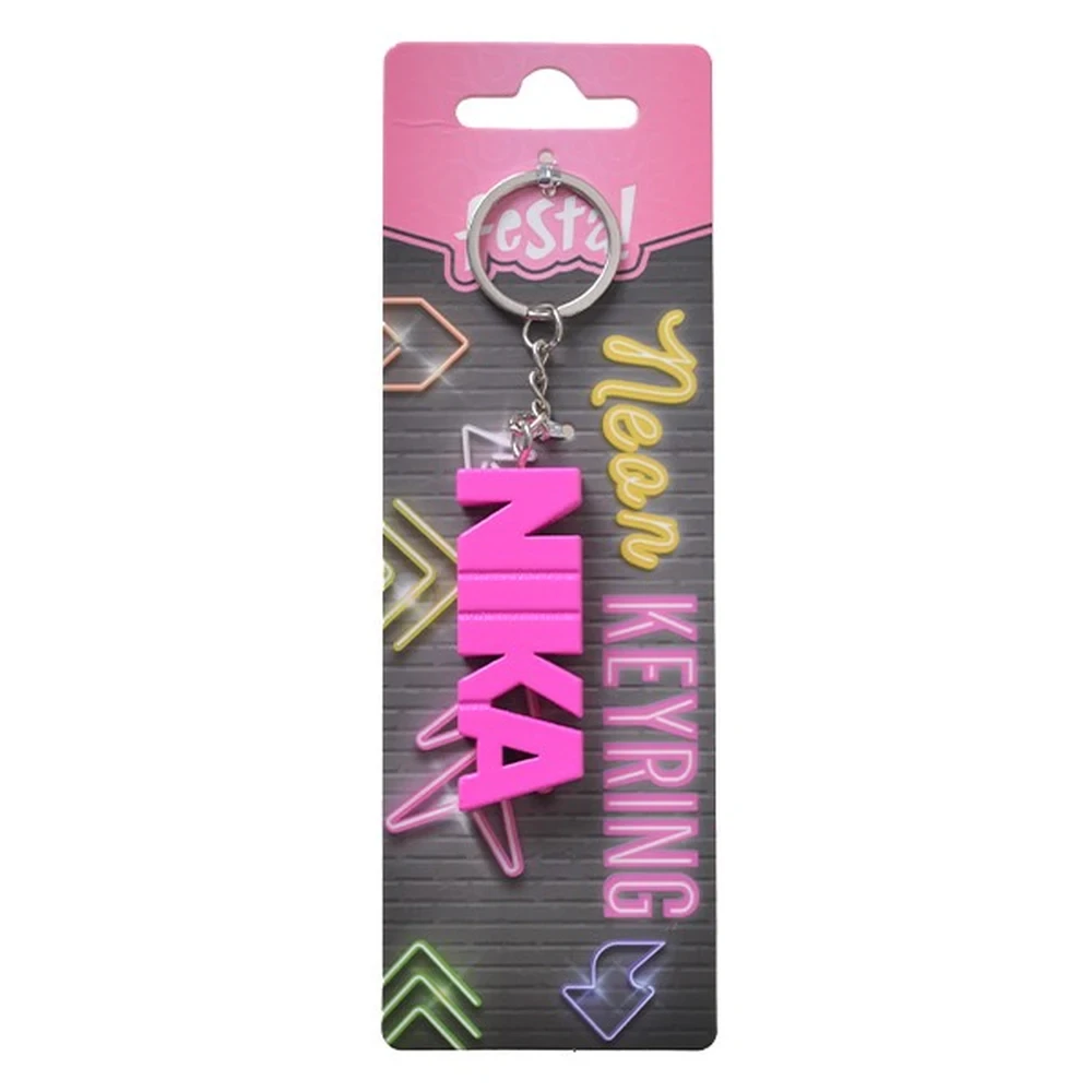 Festa Privezak za ključeve Nika, Neonski, Roze