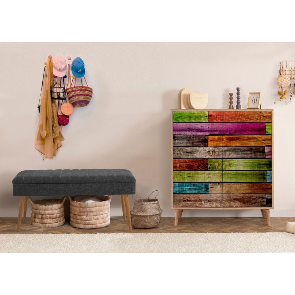 Hanah Home Set Nameštaj za hodnik Multilux 726 1053, Antracit