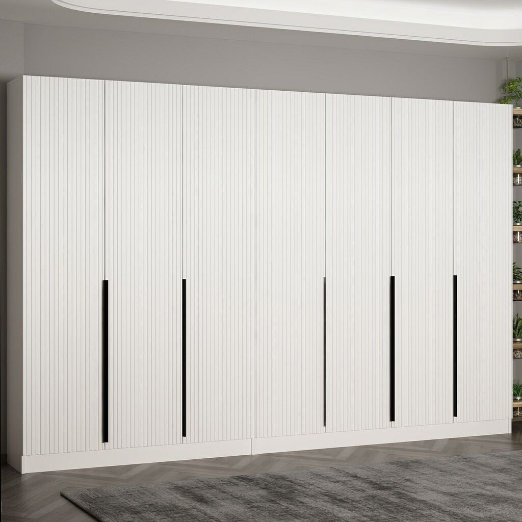 Hanah Home Ormar za hodnik Noah 8260, 315x210x35 cm, Beli