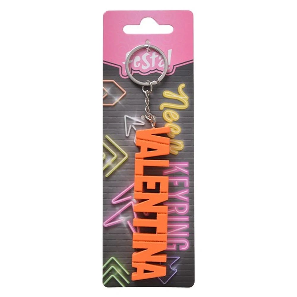 Festa Privezak za ključeve Valentina, Neonski, Narandžasti