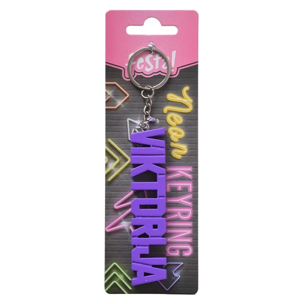 Festa Privezak za ključeve Viktorija, Neonski, Ljubičasti