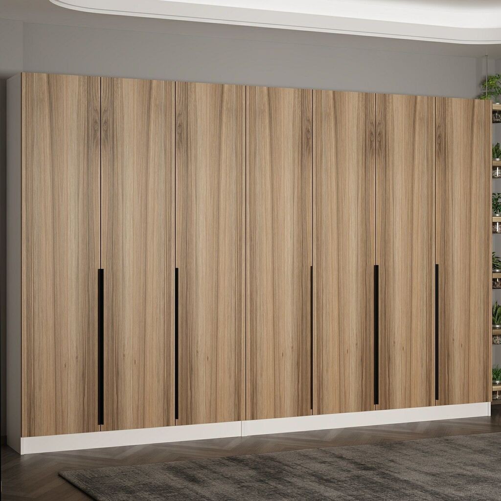 Hanah Home Ormar Noah-8282, 315x210x35 cm, Boje hrasta