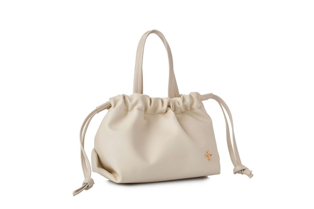 Lucky Bees Ženska torbica Lauren, Krem
