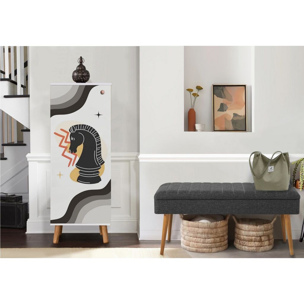 Hanah Home Set Nameštaj za hodnik Vegas 952 1053, Antracit