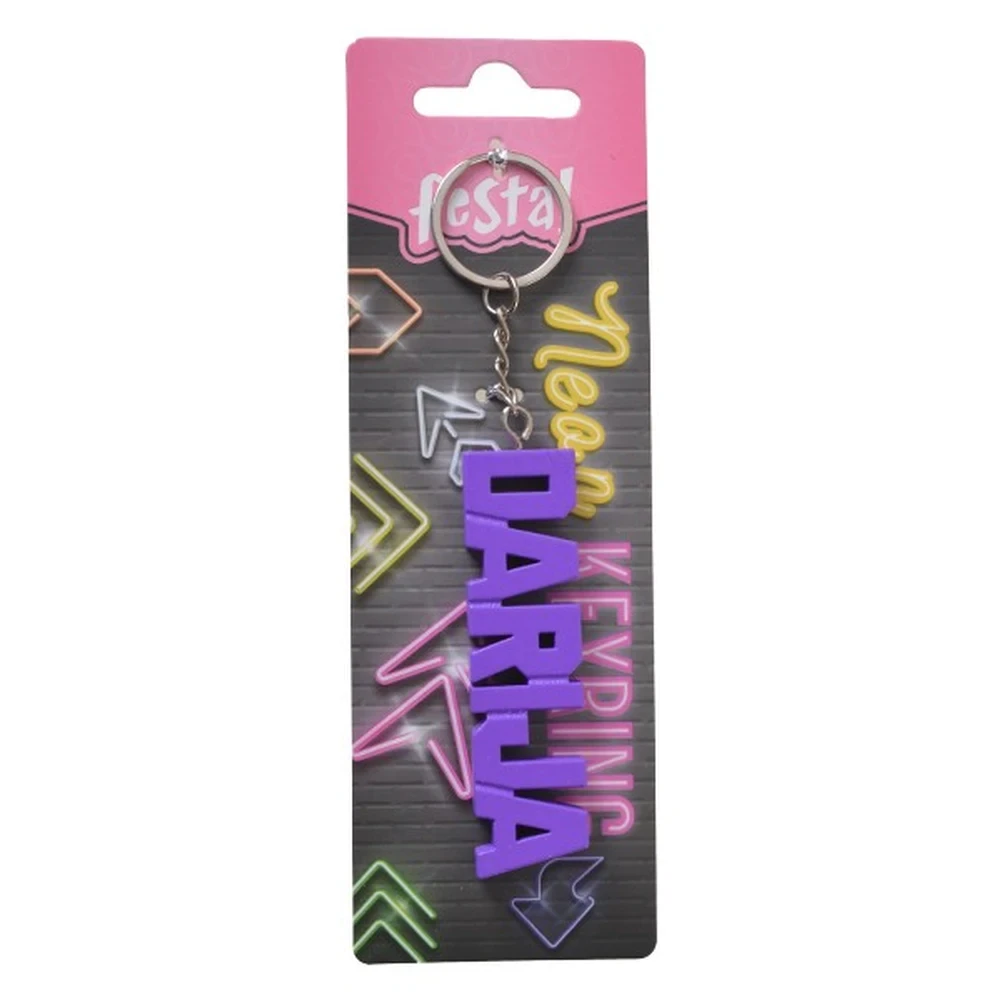 Festa Privezak za ključeve Darija, Neonski, Ljubičasti