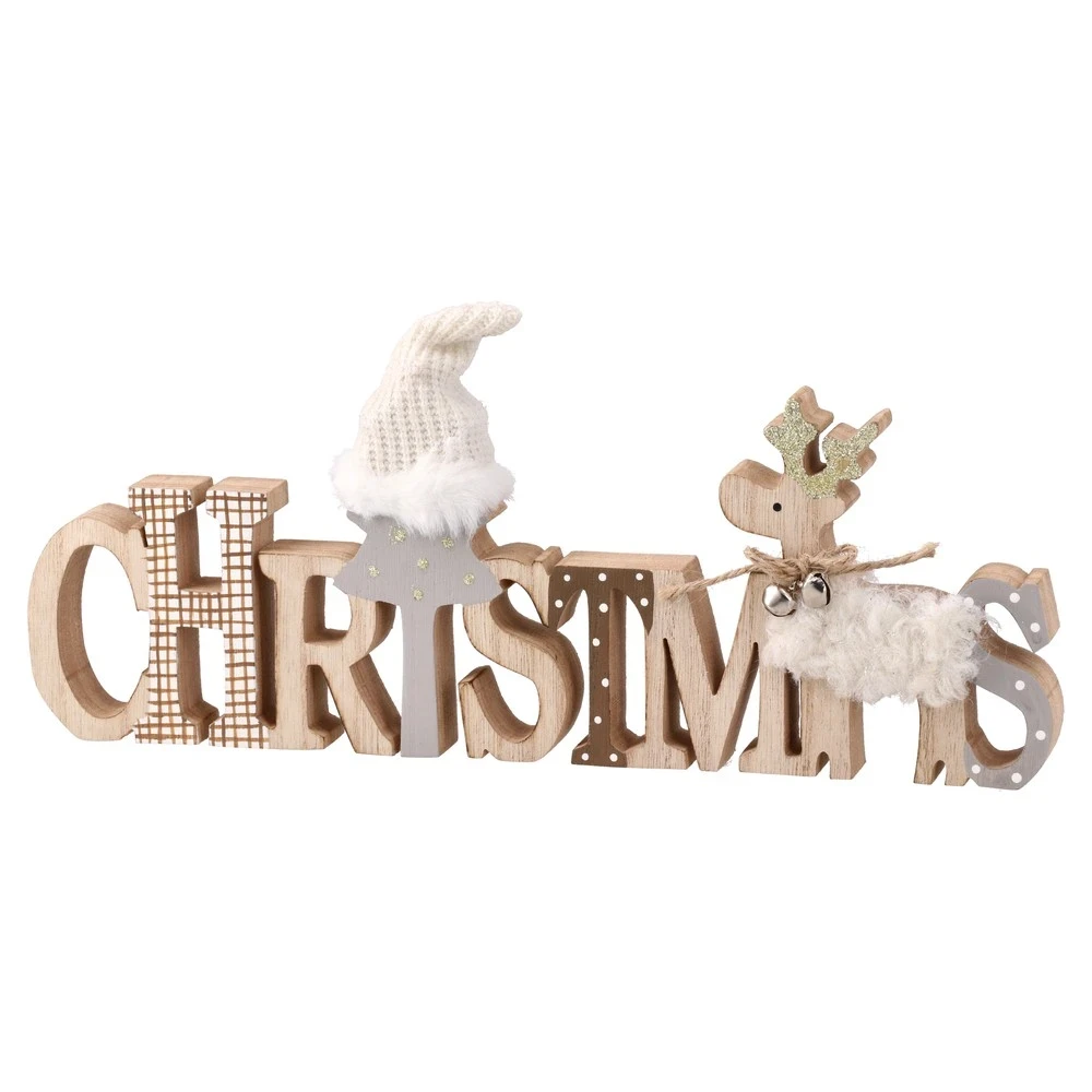 Festa Novogodišnja dekoracija Natpis Tinker, 29cm