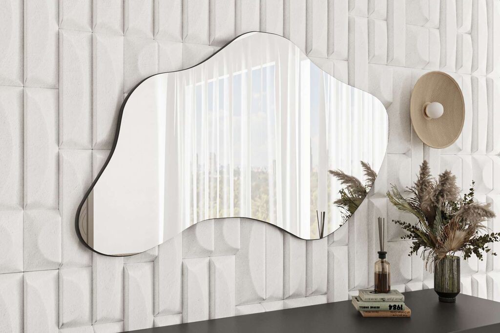 Hanah Home Ogledalo Azeila, Crno