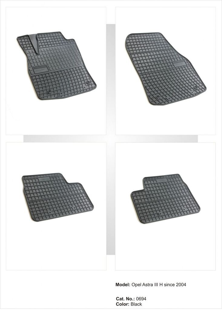 Frogum Tipske patosnice za  Opel Astra H (2004-2009)