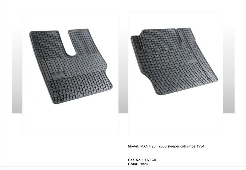 Frogum Tipske patosnice za  MAN F90 / F2000 (1994+) daily cab