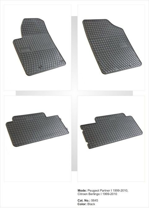 Frogum Tipske patosnice za  Citr Berlingo / Peugeot Partner (1999-2010)