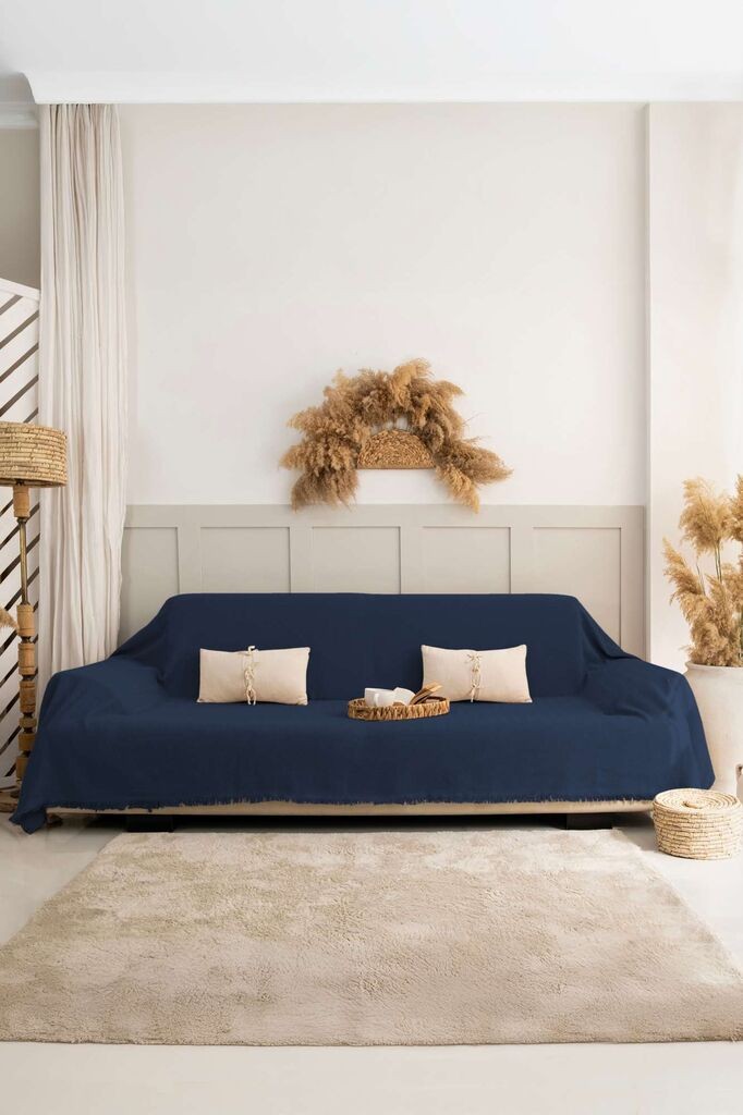 L'essentiel Maison Prekrivač za sofu Rio, 180x300 cm, Tamnoplava