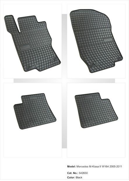 Frogum Tipske patosnice za  Mercedes w164/05-13/